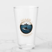 Hai und Fischer Glas (Vorderseite)