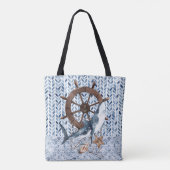 Hai- und Schiffslenkrad Tasche (Rückseite)