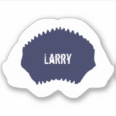 Hai und Zähne Aufkleber (Vorderseite)