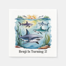 Hai unter dem Meer Junge Geburtstag