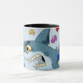 Hai unter Fischen Tasse (Zentrum)