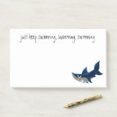 Hai v2 post-it klebezettel (Auf Schreibtisch)