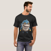 Hai verkleidet als Minion T-Shirt (Vorne ganz)