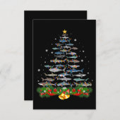 Hai Weihnachtsbaum Hai Liebe Männer Frauen Geschen Begleitkarte (Vorne/Hinten)