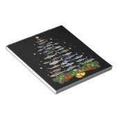 Hai Weihnachtsbaum Hai Liebe Männer Frauen Geschen Notizblock (angewinkelt)