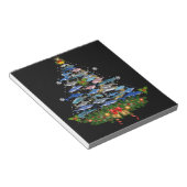 Hai Weihnachtsbaum Hai Liebe Männer Frauen Geschen Notizblock (angewinkelt)