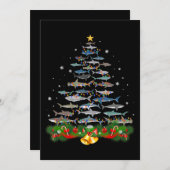 Hai Weihnachtsbaum Hai Liebe Männer Frauen Geschen Save The Date (Vorne/Hinten)