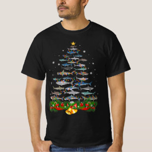 Hai Weihnachtsbaum Hai Liebhaber Geschenke Männer  T-Shirt