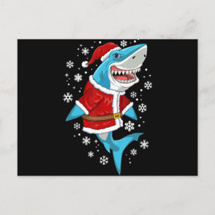 Hai-Weihnachtsgeschenk Santa-Geschenke Feiertagspostkarte