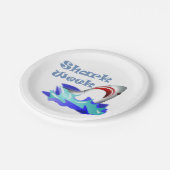 Hai-Woche Pappteller (Schrägansicht)