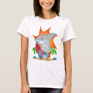 Hai-Woche-Surfer T-Shirt