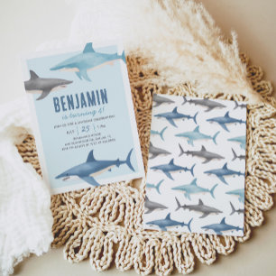 Hai zum Geburtstag Einladung