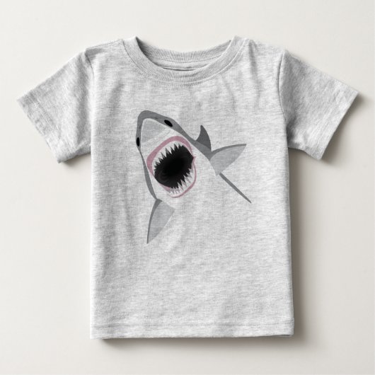 Haiangriff Baby T-shirt (Vorderseite)
