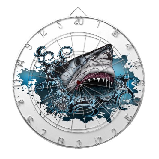 Haiangriff Dartscheibe (vorne)