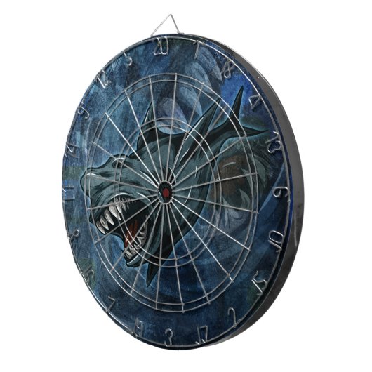 Haiangriff! Dartscheibe (Vorderseite rechts)