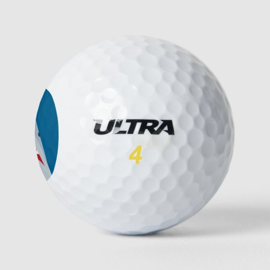 Haiangriff Golf Balls Golfball (Logo)