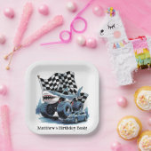 Haiangriff Monster Truck Birthday Bash Pappteller (Party)