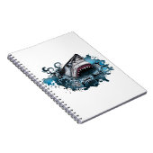 Haiangriff Notizblock (Rechte Seite)