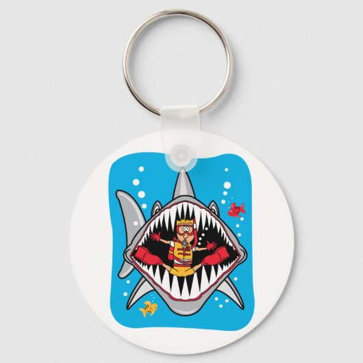 Haiangriff! Schlüsselanhänger (Vorderseite)