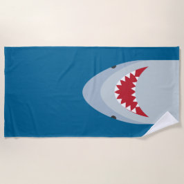 Haiangriff Strandtuch