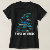 Haiarten Megalodon Weißer Nursehai T-Shirt (Design vorne)