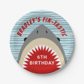 Haibeiß jedes Alter Geburtstagspartikelplatte Pappteller (Vorderseite)