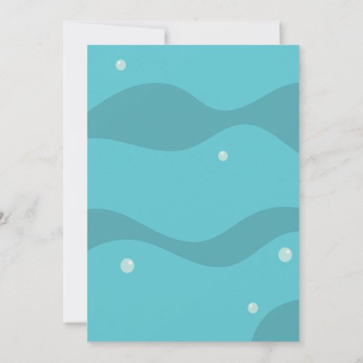 Haibeiß Vierte Geburtstagseinladung Einladung (Rückseite)