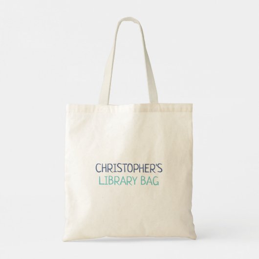 Haibibliothek Tragetasche (Rückseite)