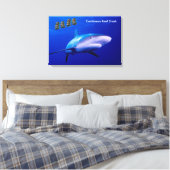 Haibild für verpackte Leinwand (Insitu (Schlafzimmer))