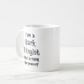 Haibiologe Kaffeetasse (Vorderseite Links)