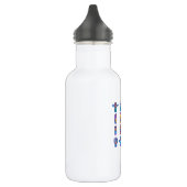 Haida Animals Indianerstolz Edelstahlflasche (Links)