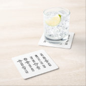 Haida Animals Native Amerikanischen Ureinwohners H Rechteckiger Pappuntersetzer (Vor Ort)