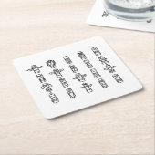 Haida Animals Native Amerikanischen Ureinwohners H Rechteckiger Pappuntersetzer (angewinkelt)