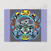Haida Art Postkarte (Vorderseite)