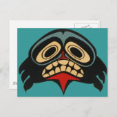 Haida Art Postkarte (Vorne/Hinten)