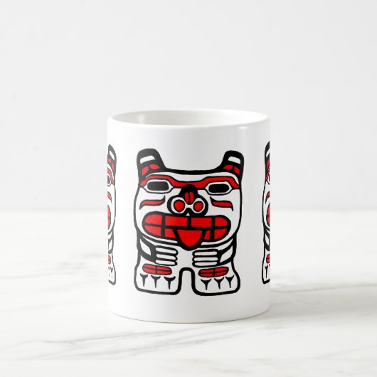 Haida Bear Kaffeetasse (Mittel)
