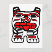 Haida Bear Postkarte (Vorderseite)