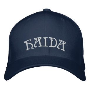 Haida bestickte Baseball Cap Haida Cap Kappe