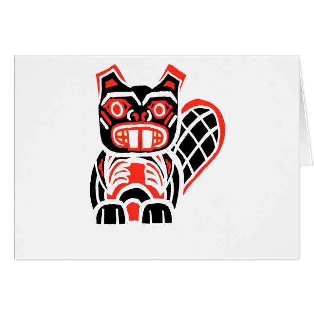 HAIDA-BIBER (Vorderseite (Horizontal))