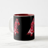 HAIDA EAGLE Collection Zweifarbige Tasse (Vorderseite Links)