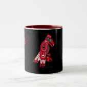 HAIDA EAGLE Collection Zweifarbige Tasse (Mittel)