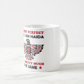 Haida Eagle Haida Nation Native Pride Geschenkidee Kaffeetasse (VorderseiteRechts)