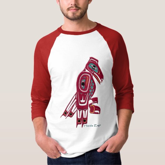 HAIDA EAGLE Native American Art T - Shirt Collecti (Vorderseite)