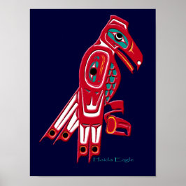 HAIDA EAGLE POSTER