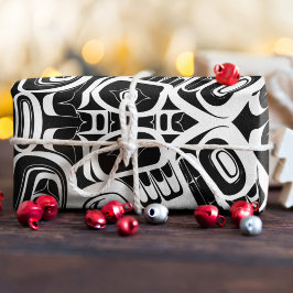 Haida Eagle Thunderbird Nordwestkolumbien Geschenkpapier