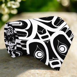 Haida Eagle Thunderbird Nordwestkolumbien Krawatte