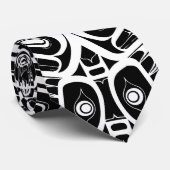 Haida Eagle Thunderbird Nordwestkolumbien Krawatte (Gerollt)