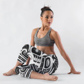 Haida Eagle Thunderbird Nordwestkolumbien Leggings