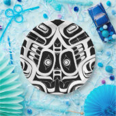 Haida Eagle Thunderbird Nordwestkolumbien Pappteller (Party)