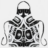 Haida Eagle Thunderbird Nordwestkolumbien Schürze (Vorderseite)